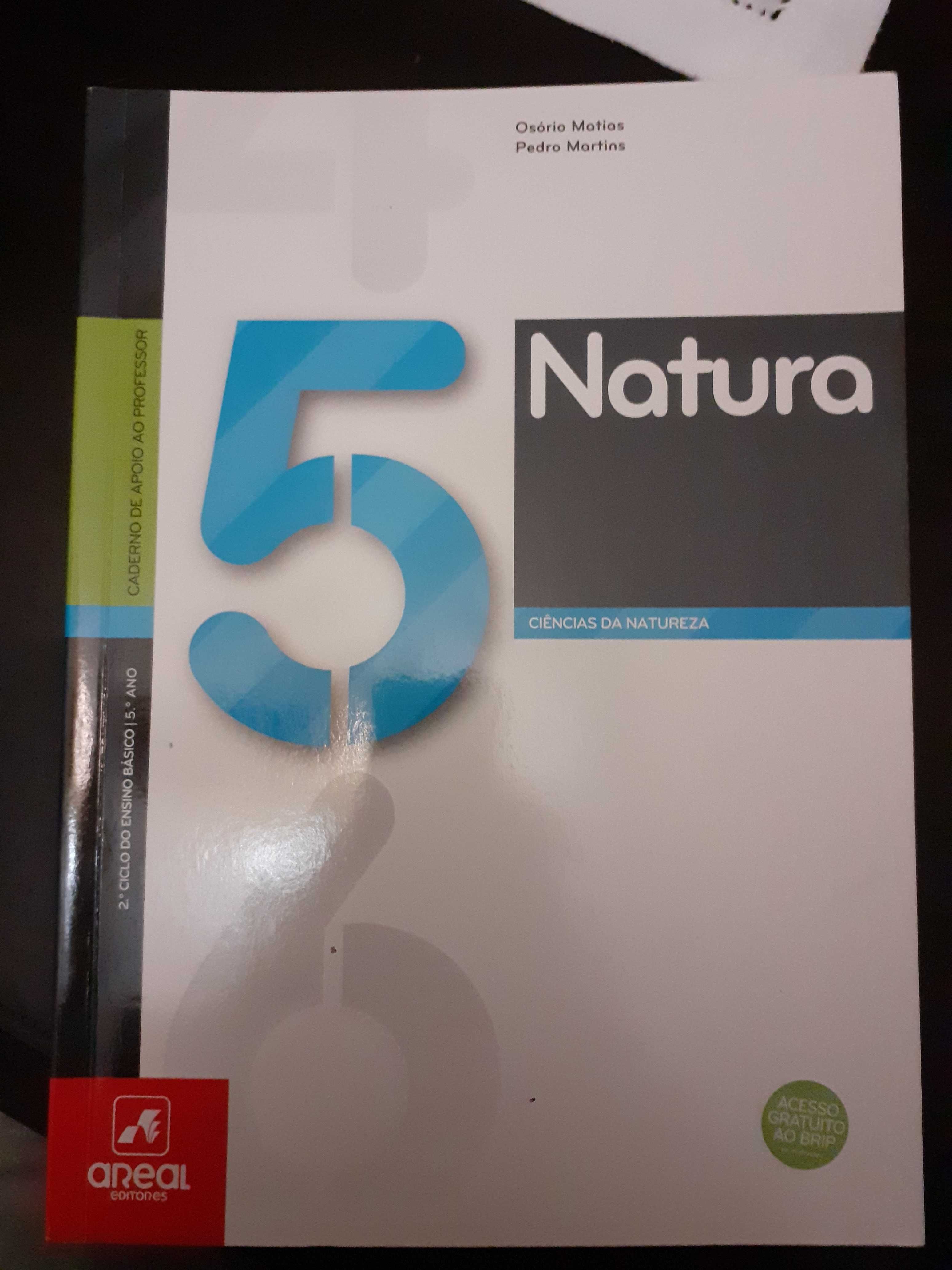 Ciências da Natureza 5.º ano – Manual e caderno atividades Natura 5