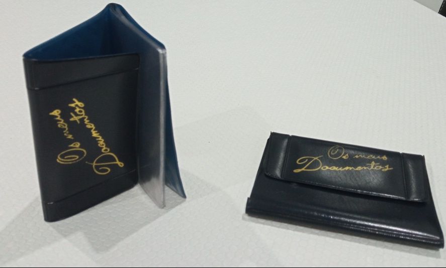 Porta-documentos ou porta-cartões (15 separadores)