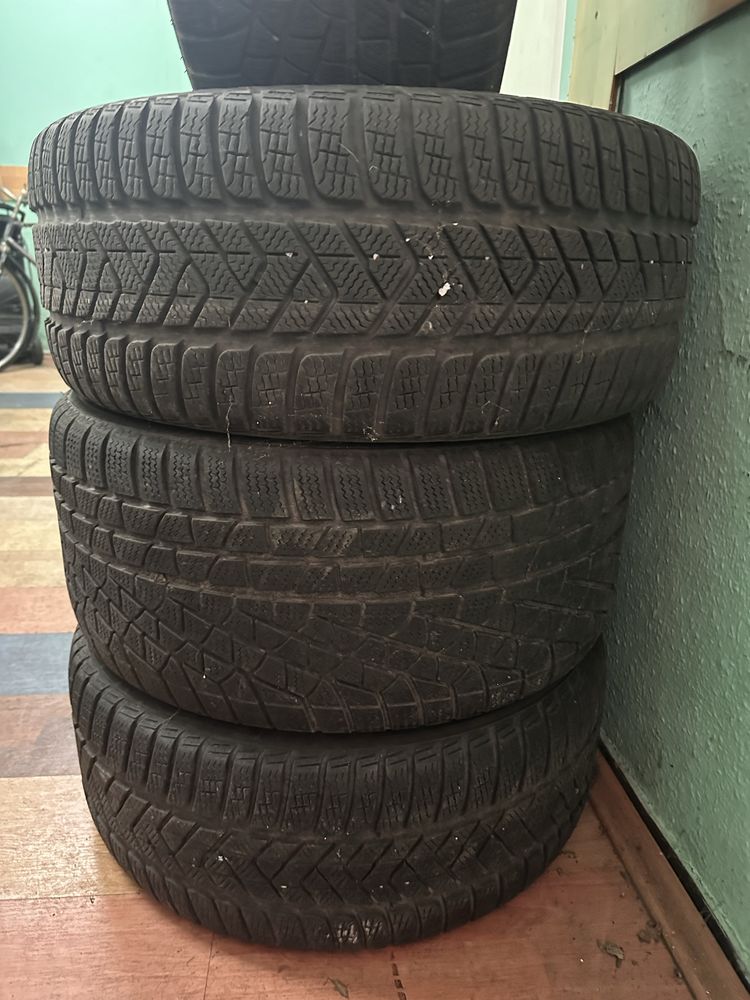 5x120 BMW E60 E63 Oryginalne Felgi z oponami zimowymi