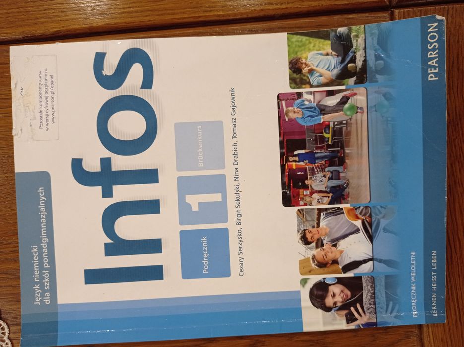Infos1 podręcznik do nauki języka niemieckiego wyd. Pearson
