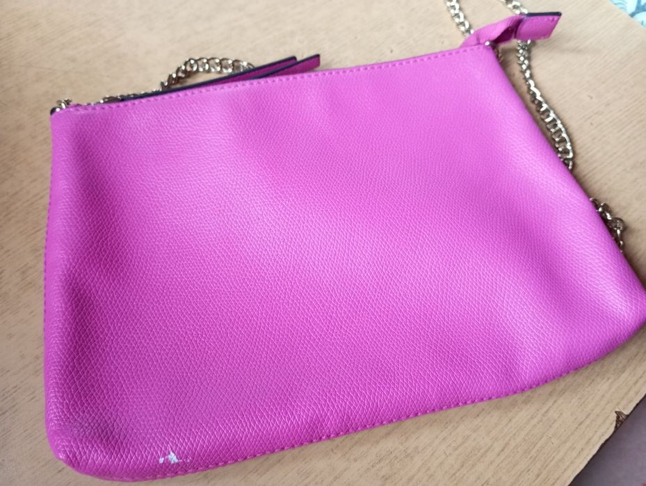 Torebka eko skóra z łańcuszkiem H&M