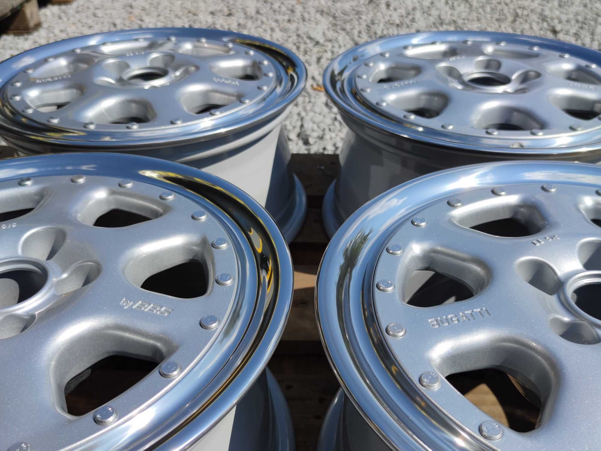 Oryginalne felgi BBS Bugatti EB515 15" 5x100 7J ET35 VW Seat