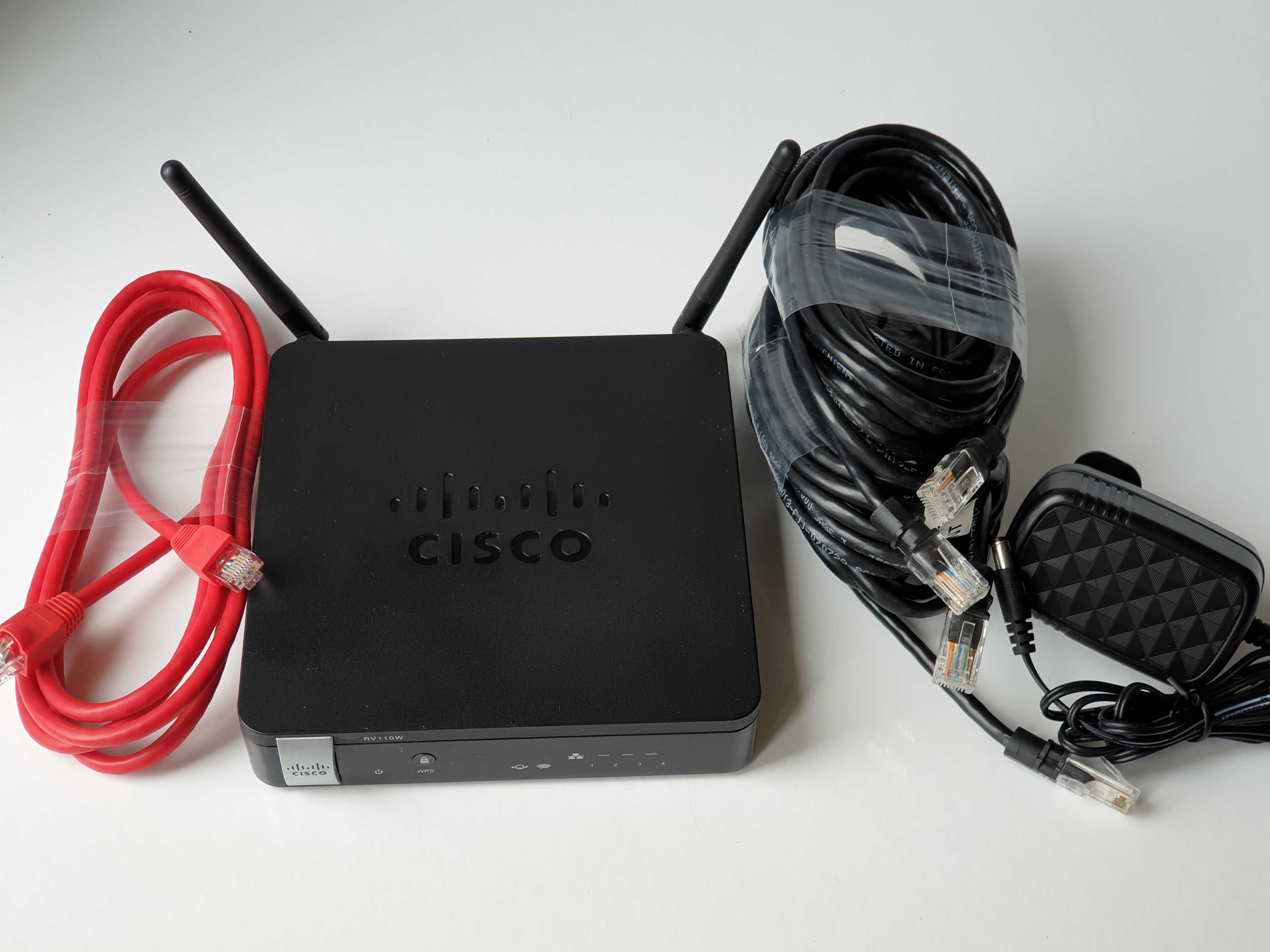 WI-FI Cisco RV110W  VPN Firewall 4 LAN FE, 1 WAN FE,