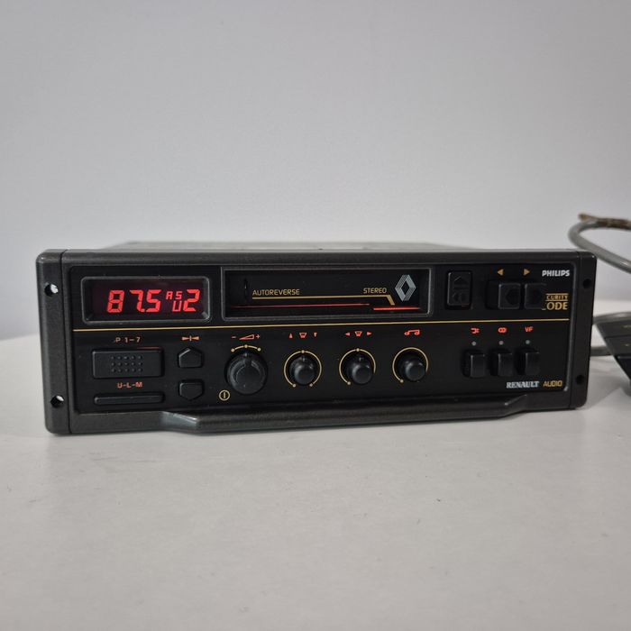 Unikatowe radio Renault Audio Philips + sterowanie joystick !! Legenda