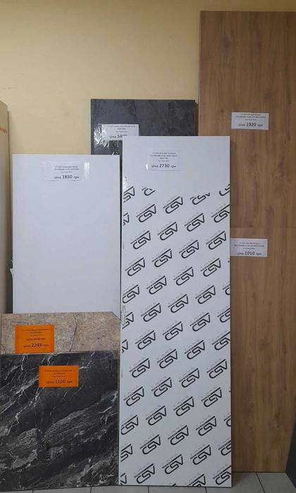 Остатки столешниц LUXEFORM, Egger, SWISSCRONO