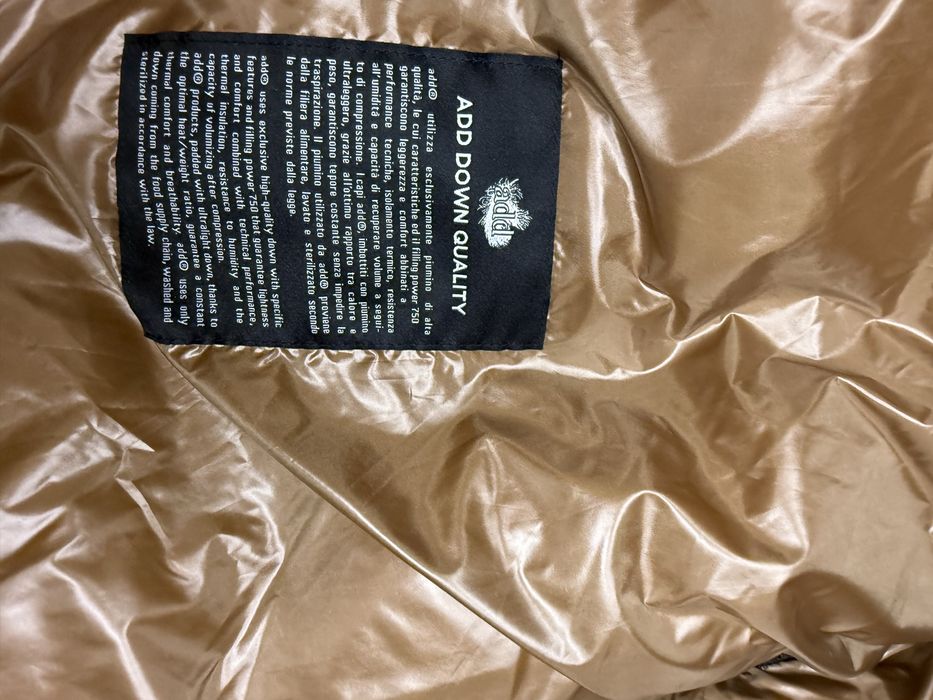 Пуховик ADD теплий