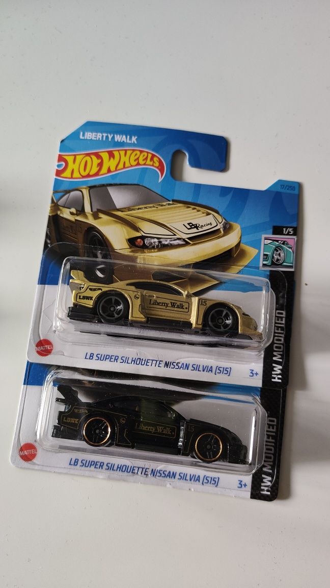 2xNowy Hot Wheels  LB Nissan Silvia S15