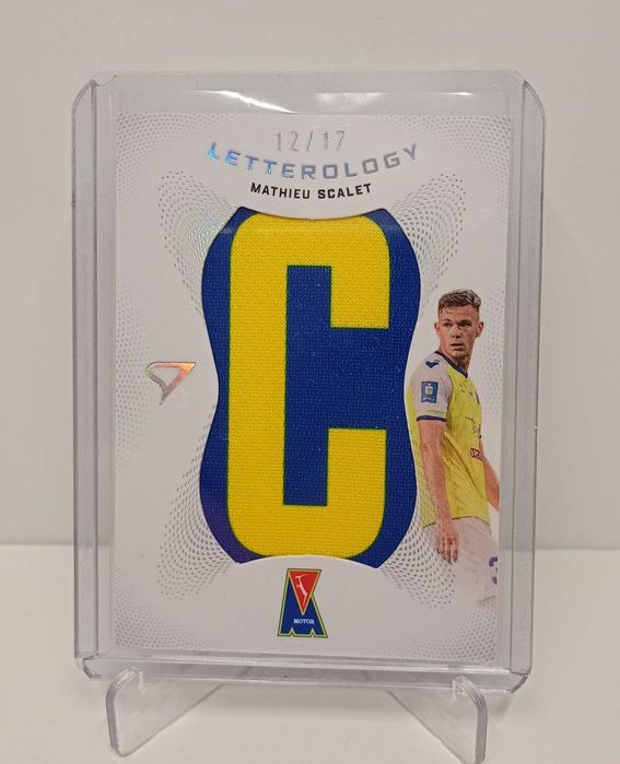 Zestaw kart Letterology "S*C*A*L*E*T" Mathieu Scalet Ekstraklasa 2024