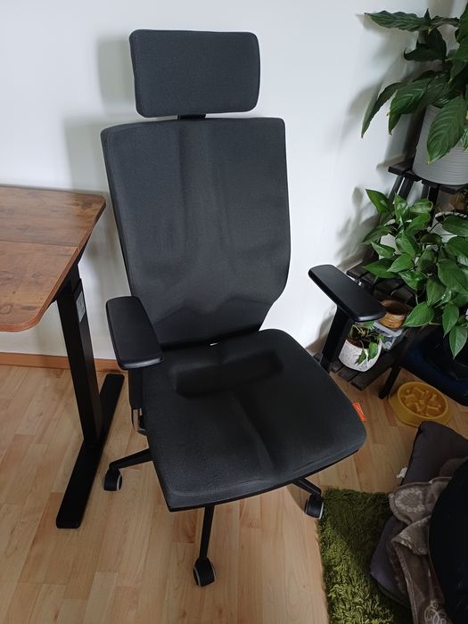 Fotel ergonomiczny krzesło biurowe zdrowy kręgosłup