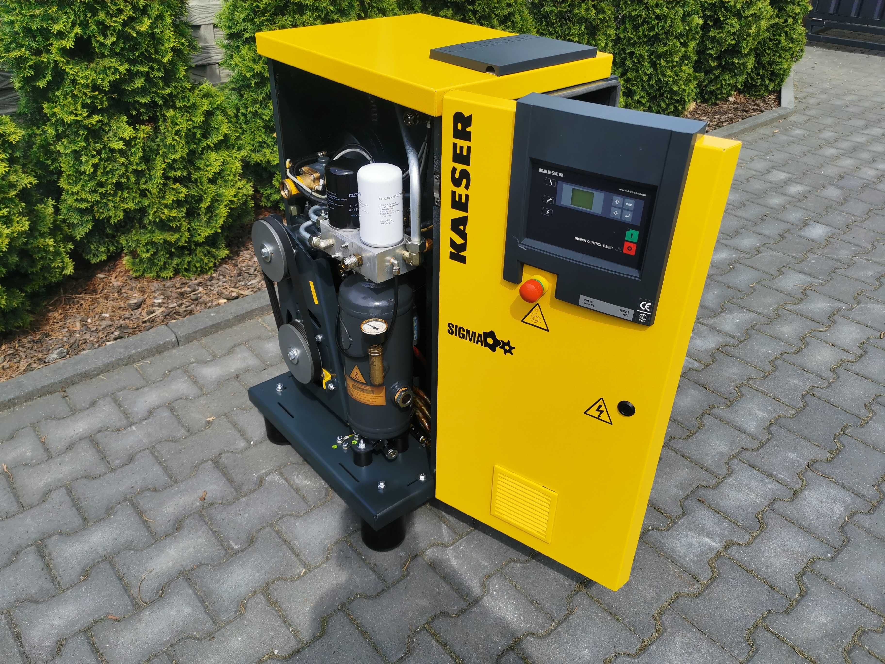Kompresor śrubowy 4kw KAESER SX6  500l/min  11 BAR Sprężarka śrubowa