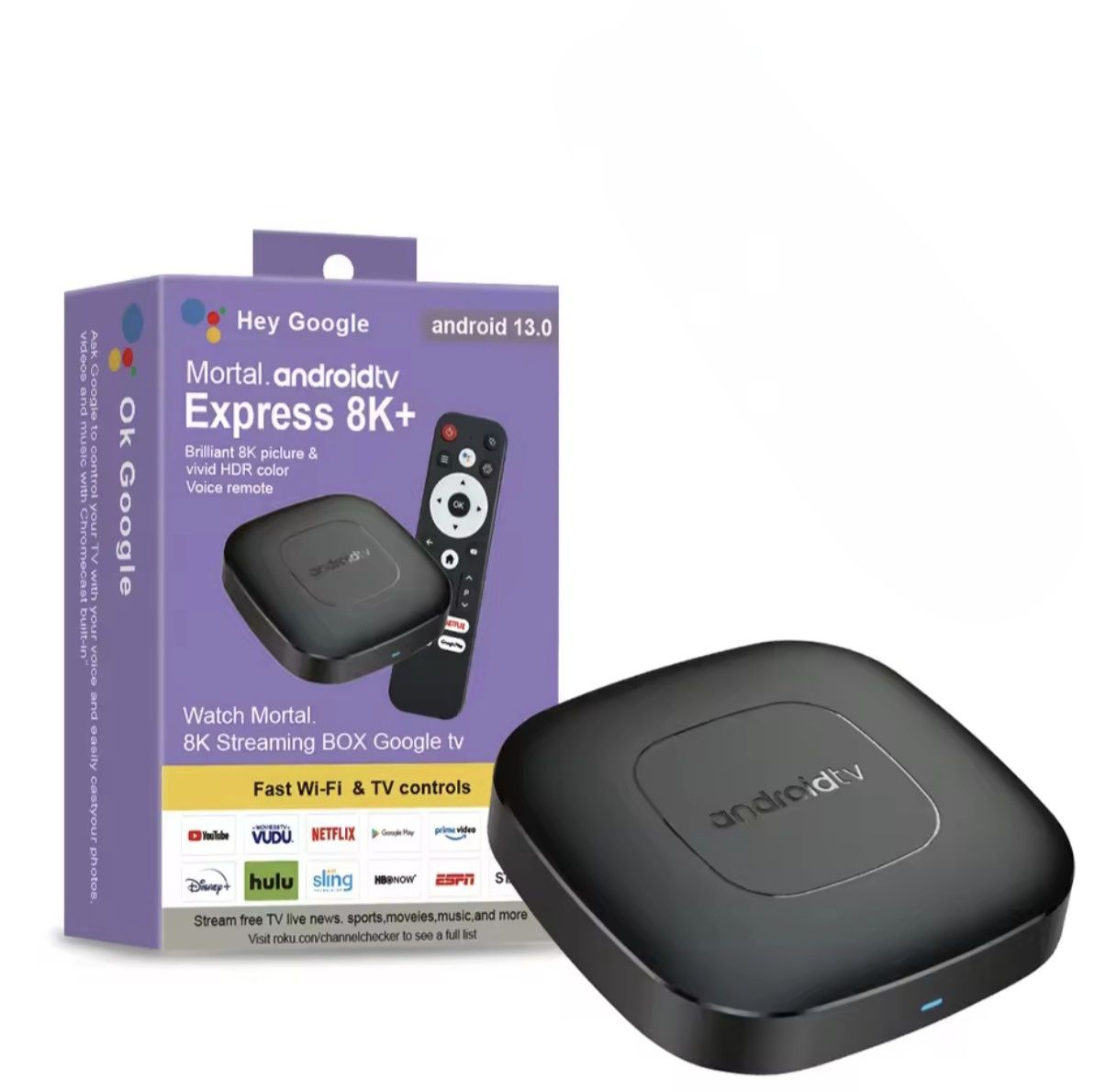 Box android x96 TV - android 13.0