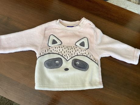 Bluza sweter panda lupilu 68