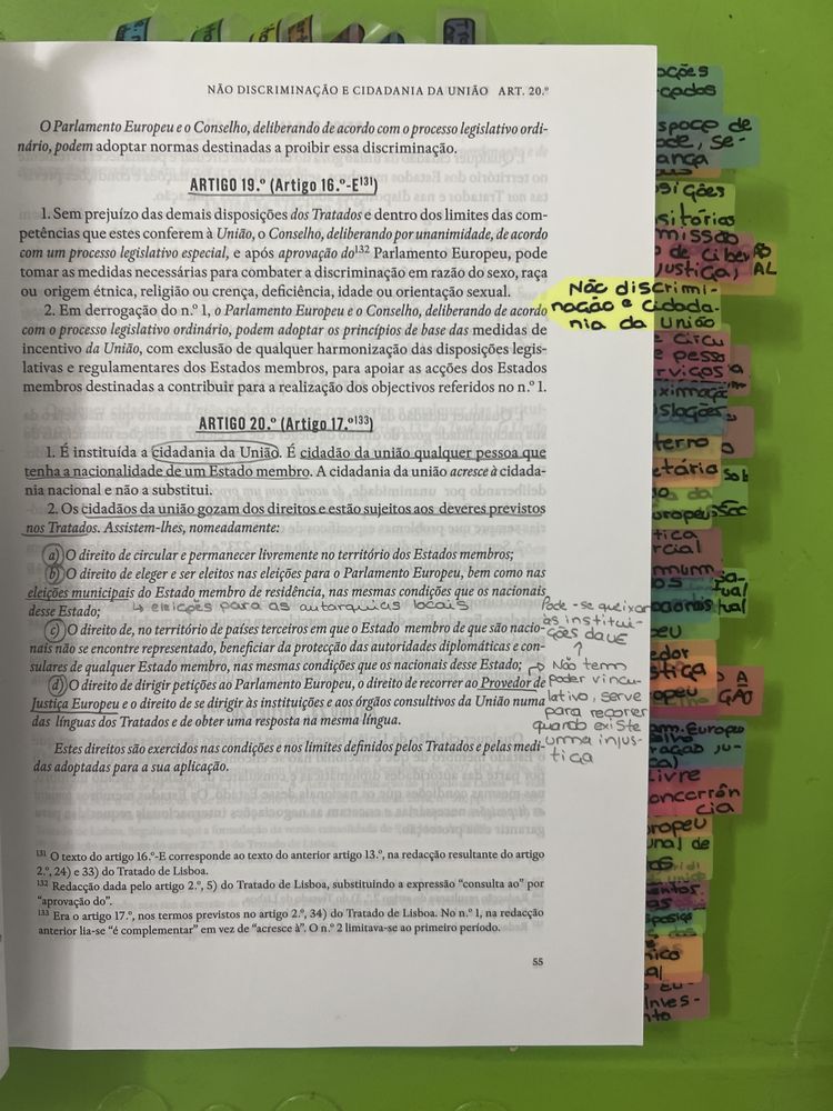 Tratado de lisboa - 8.º edicao com notas