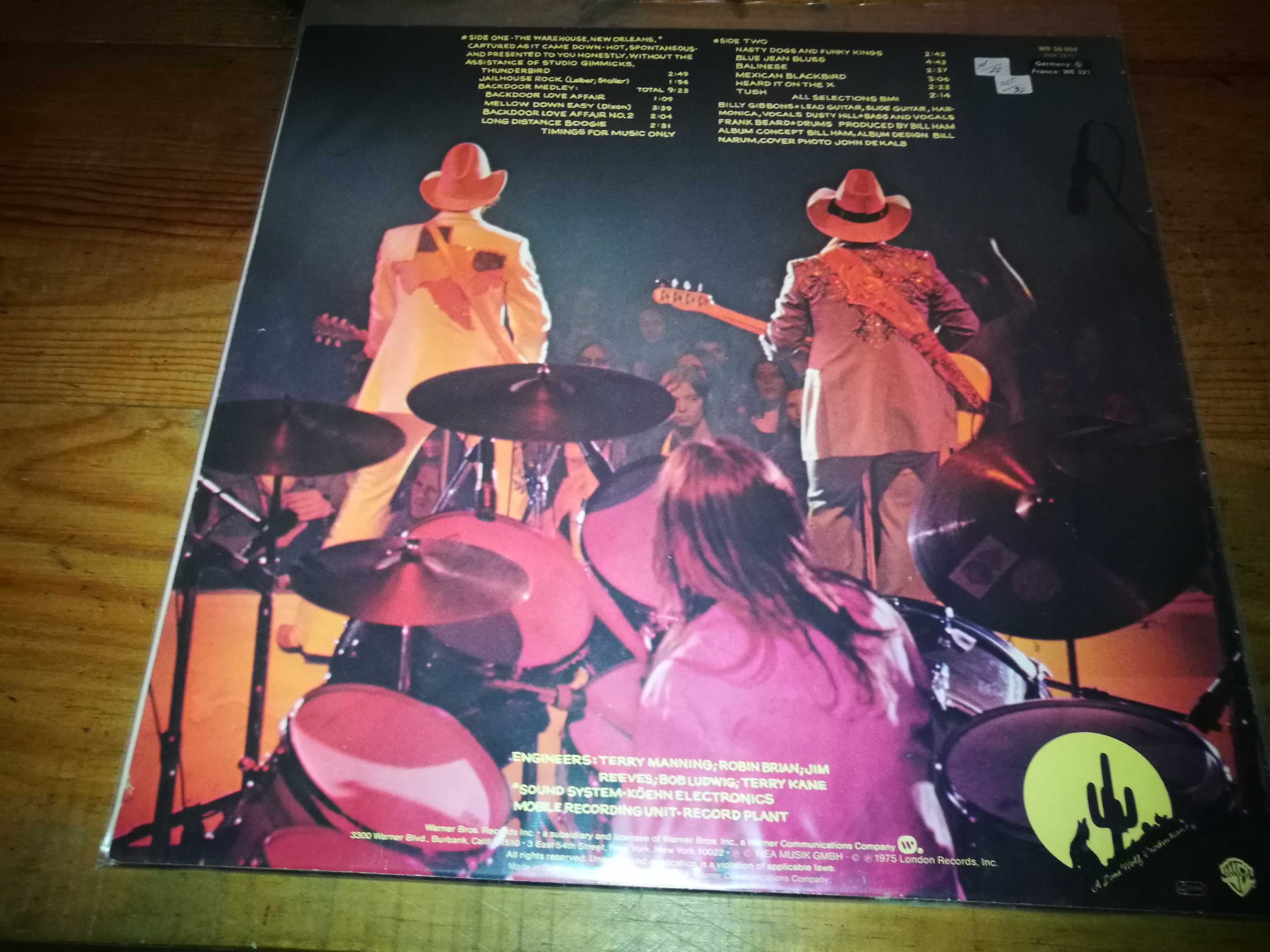 ZZ TOP - Fandango   (Ed Europeia-1980) LP