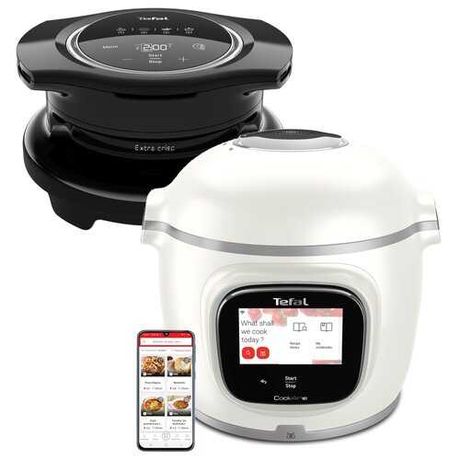 Multicooker TEFAL Cook4me Touch i pokrywa Extra Crispy Lid. NOWE