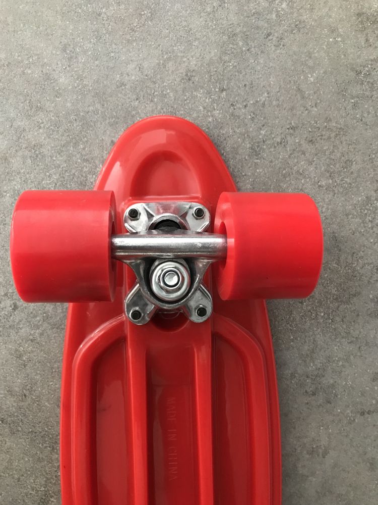Пенни борд новый Красный 55x15x10 cм цена 250грн
