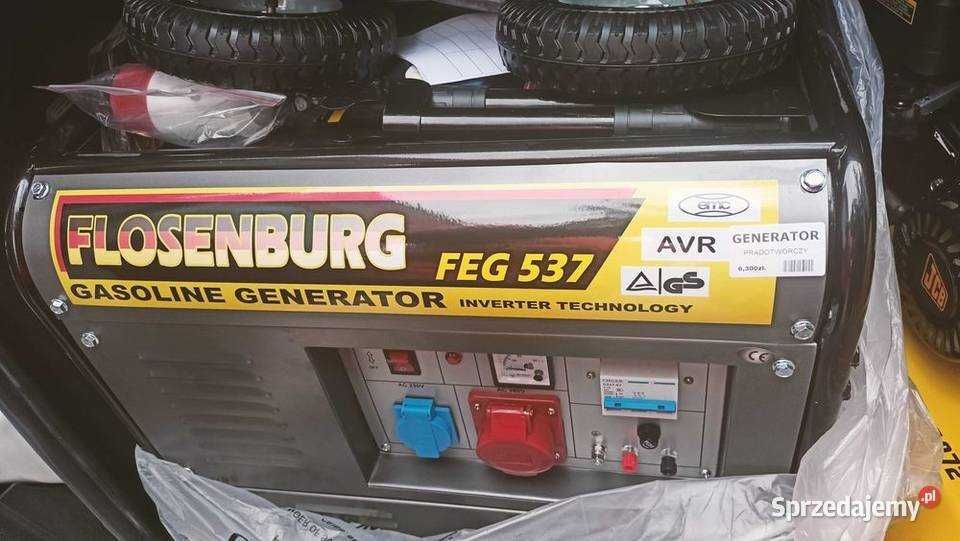 Sprzedam nowy Agregat prądotwórczy 3 fazy 3,8kW/ 6,7kW - 3 FAZY