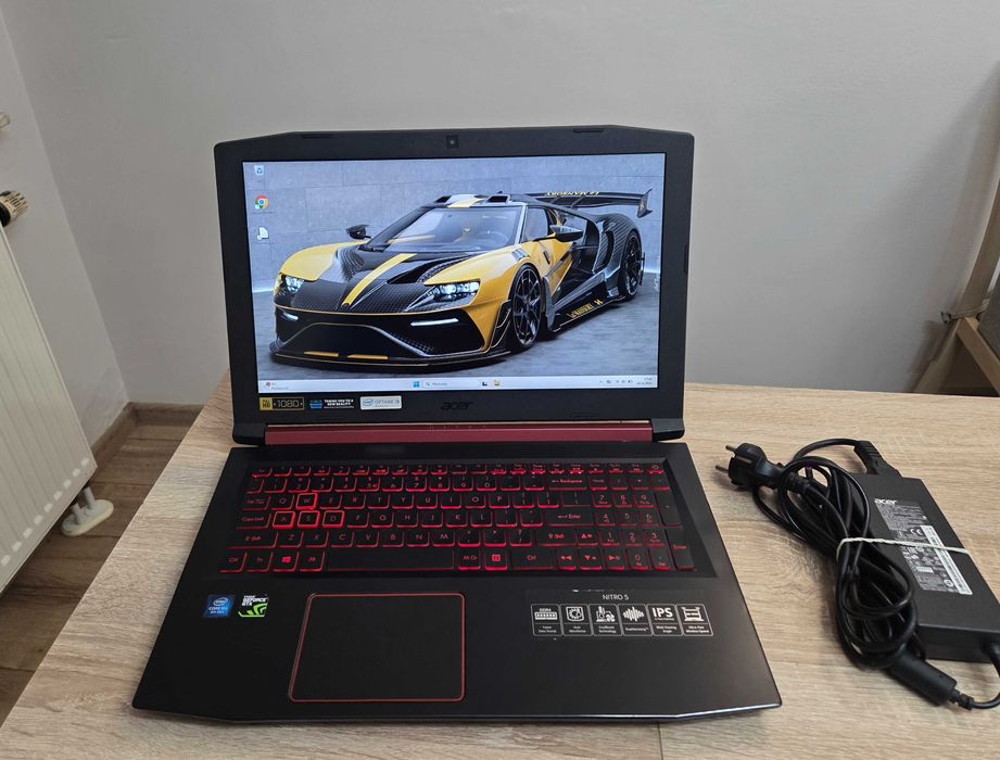 Laptop do Gier Acer Nitro AN515 Intel i5 GTX1050 16GB Ram