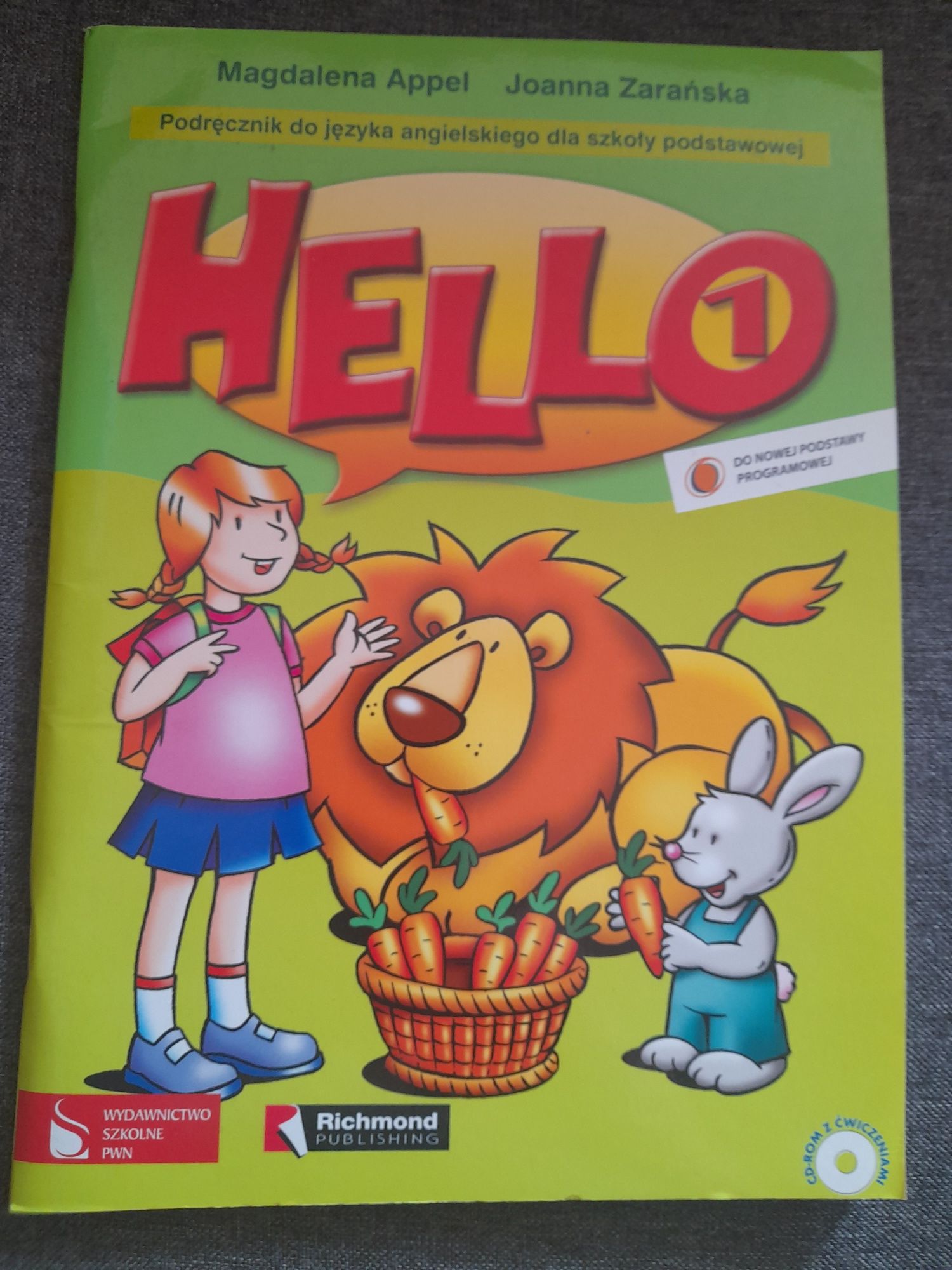 Hello 1,podręcznik do języka angielskiego dla szkoły podstawowej