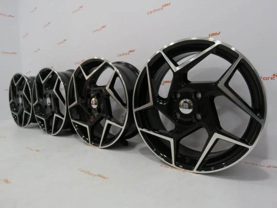 Jantes look Ford Fiesta ST 17 x 6.5 et 38 Gloss Black 4x108