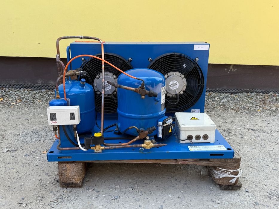 Agregat chłodniczy Maneurop MTZ22JC4AVE Parownik Komplet