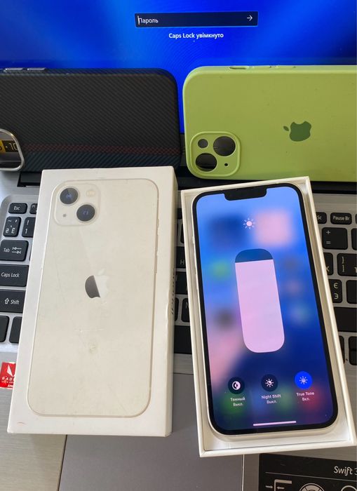Продам айфон iPhone 13 128Gb батарея 100% все працює r-sim