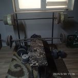 Ławeczka ,gryfy,100kg obciązenia