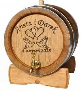 Beczka Dębowa 3L 4L 5L 10L 15L 20L Grawer Opalanie Na whisky bimber