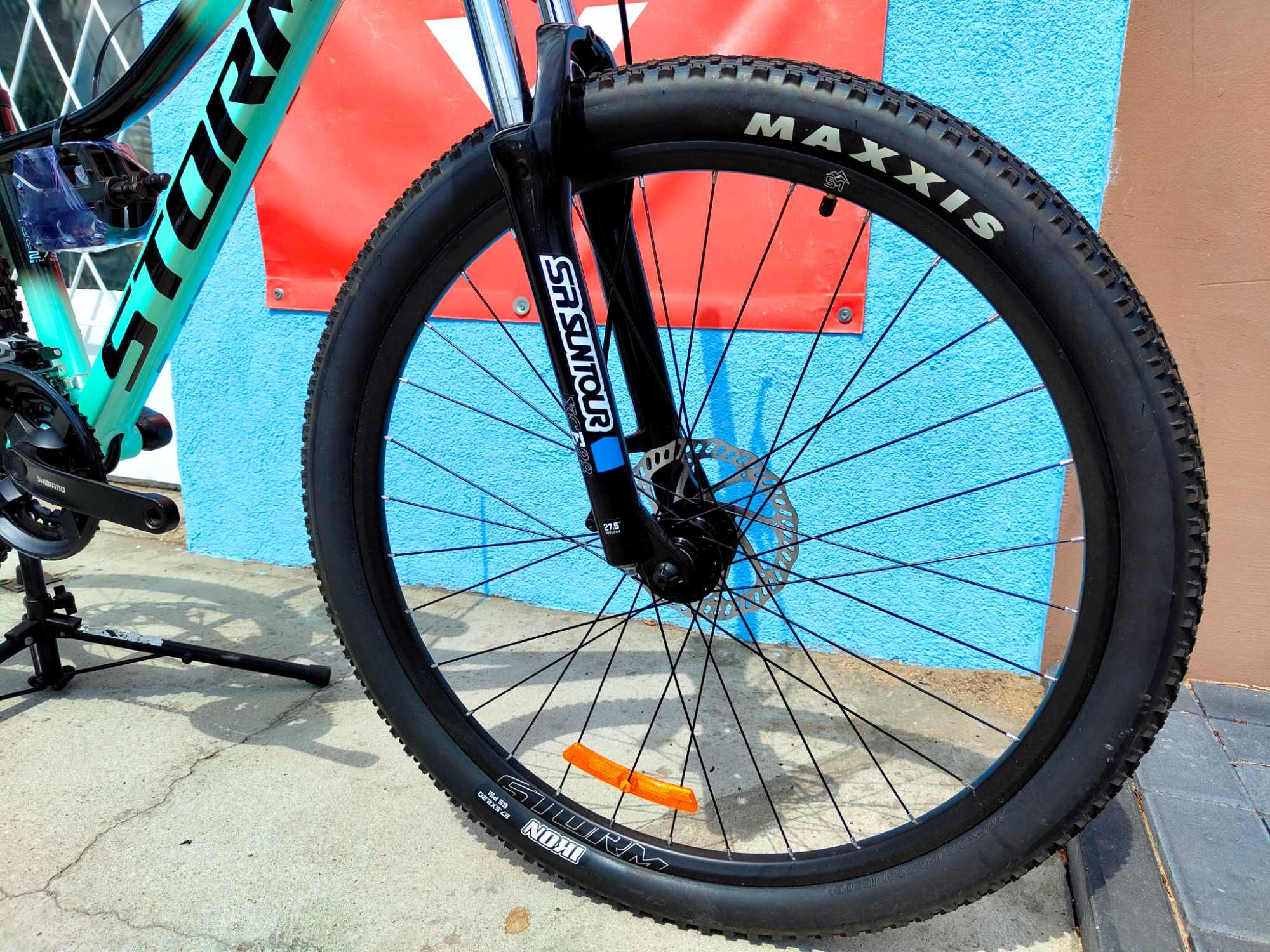 NOWY STORM SHARK 1.0 LADY 2025r R. 13" *Koła 27,5* Hydraulika Shimano!