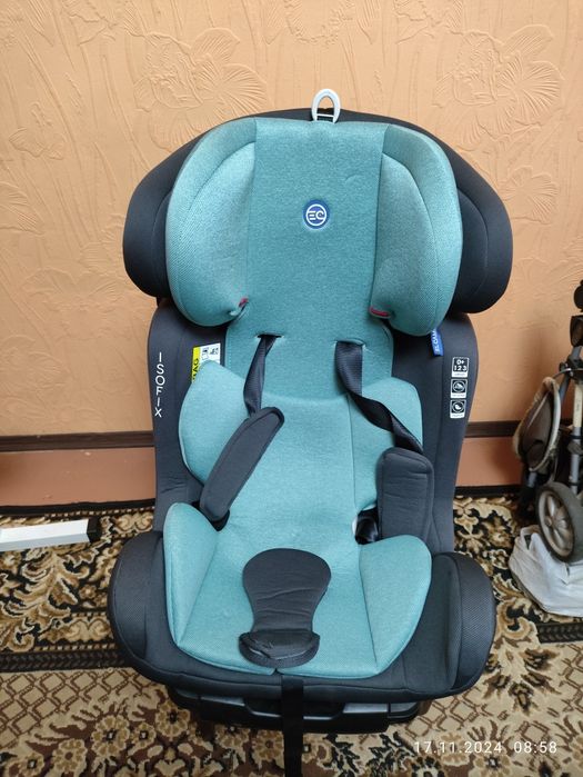 Дитяче автокрісло ME 1041 Royal Turquoise. Стан нового.