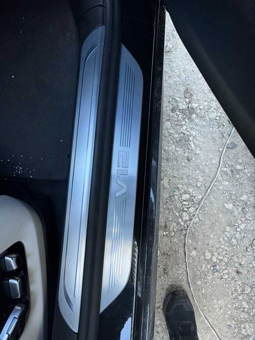 Накладки на Пороги V12 до BMW 7 G12 (ціна за комплект)