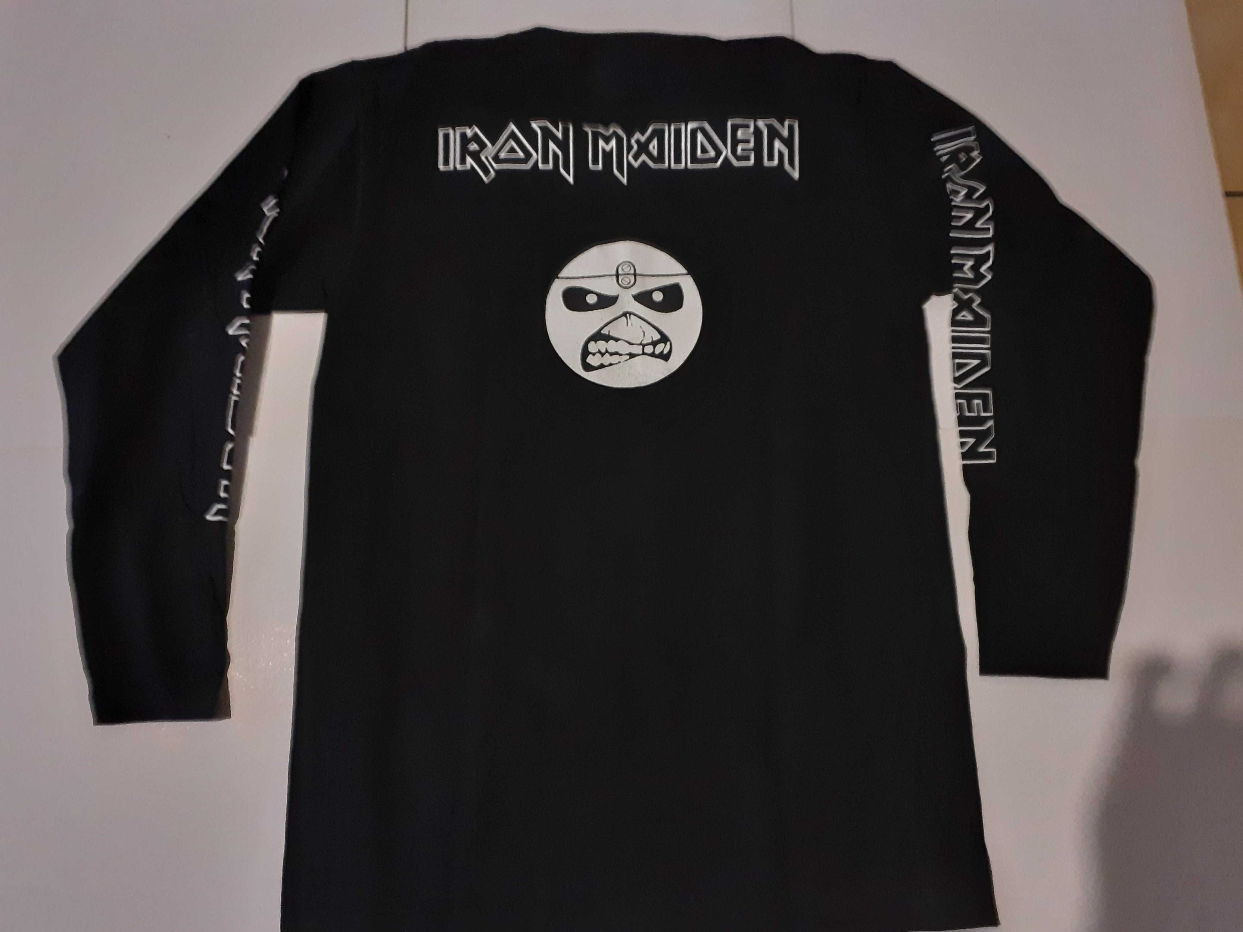 iron maiden  - koszulka długi rękaw