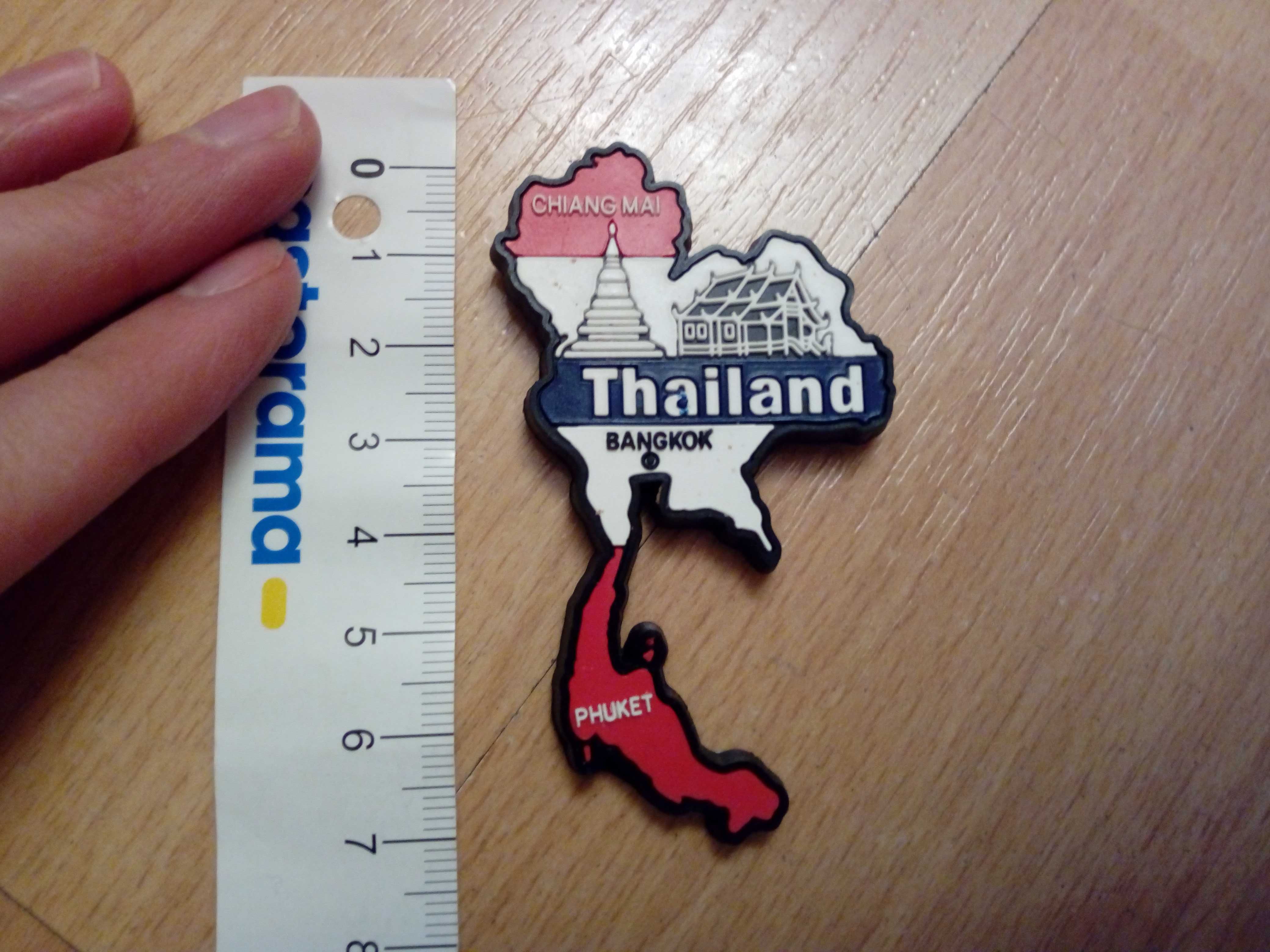 Thailand, Tajlandia magnes na tablicę, lub lodówkę