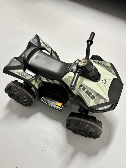 Moto 4 Elétrica Quad Boxer Ce Feber 12V 3A+