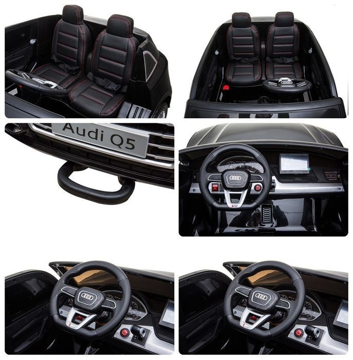 Audi Q5 2 Osobowe Miękkie Koła i Siedzenie Panel Q5-Two Seats