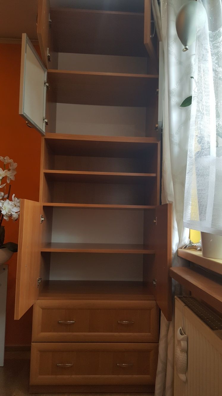 Szafa Niezwykle pojemny segment wysoka szafa szafka pakowne meble