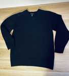 H&m young czarny sweterek w serek rozmiar 158 cm