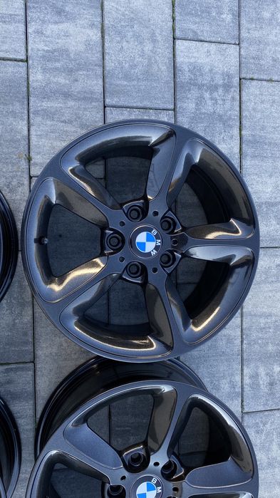 Felgi aluminiowe BMW F20 5x120 17 cali styling 382 czarny połysk