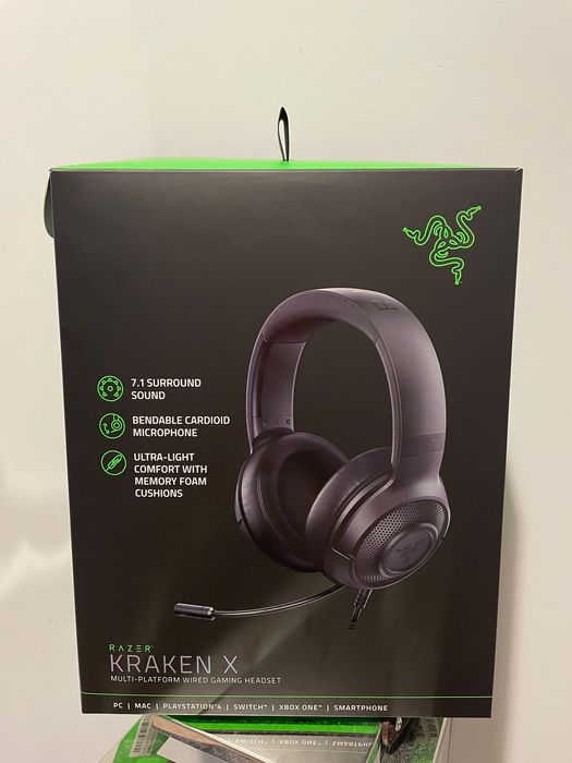 Słuchawki Razer Kraken X nowe