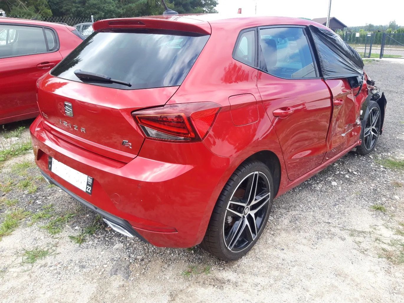 Seat Ibiza ibiza FR alu18'' navi dotyk klimatronic PDC po kolizji