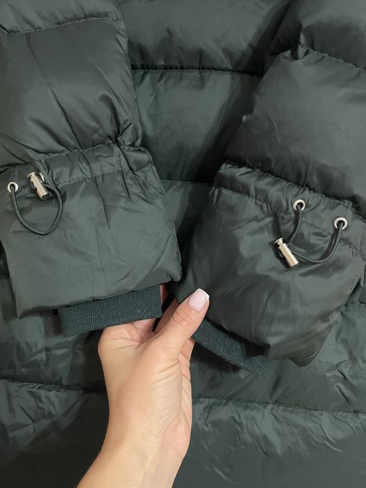 Смарагдовий пуховик, куртка на пуху Zarа