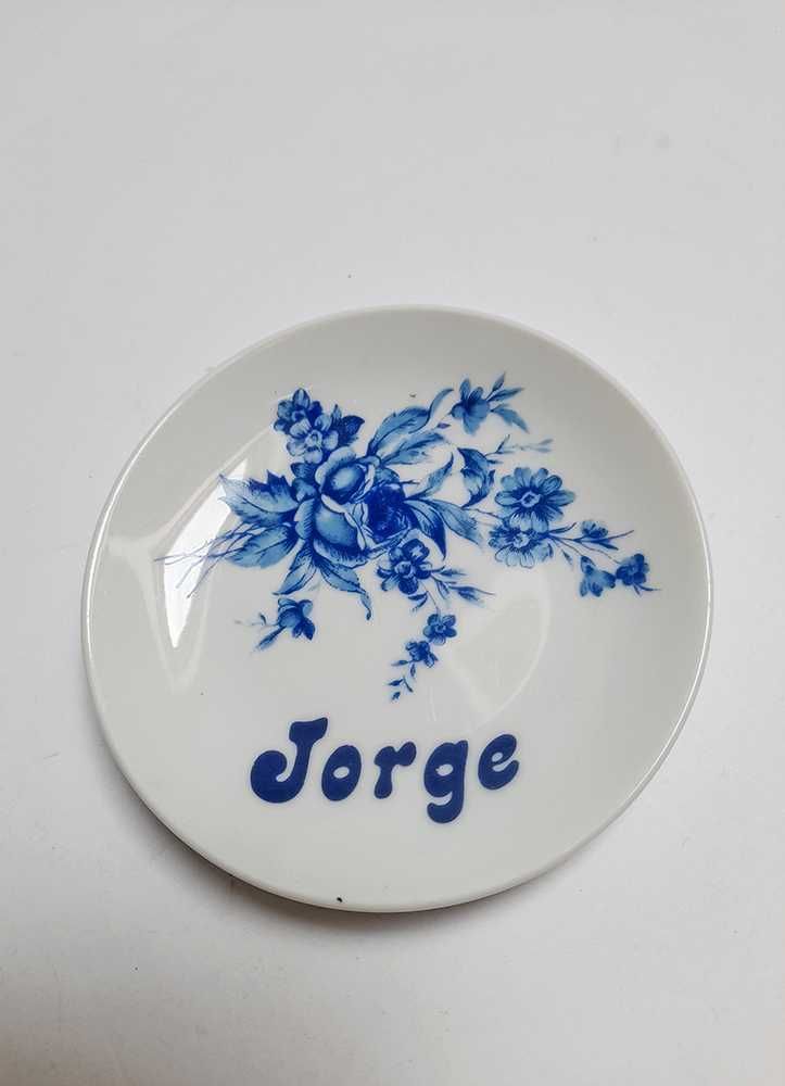 Antigos Pratinhos Loiça Vintage Pratos Nomes Ana Vera Jorge João