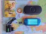 Konsola Sony psp 3004 vibrant blue przerobiona 32gb 75 gier