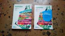 Livro Português "Expressões 11 ano" + caderno atividades