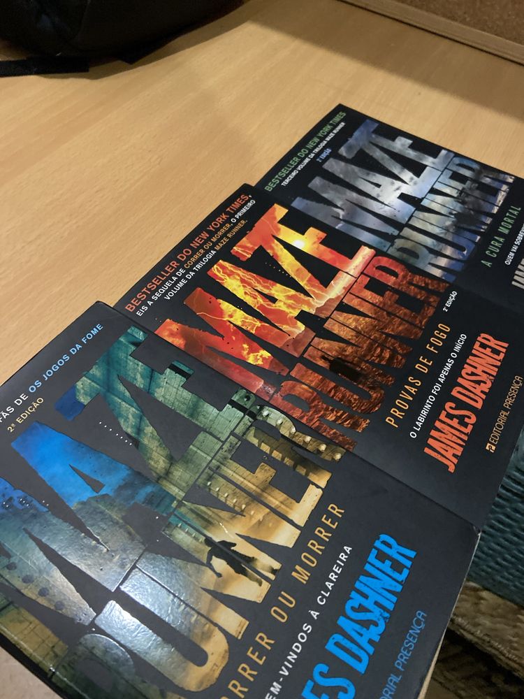 Trilogia Maze Runner de James Dashner