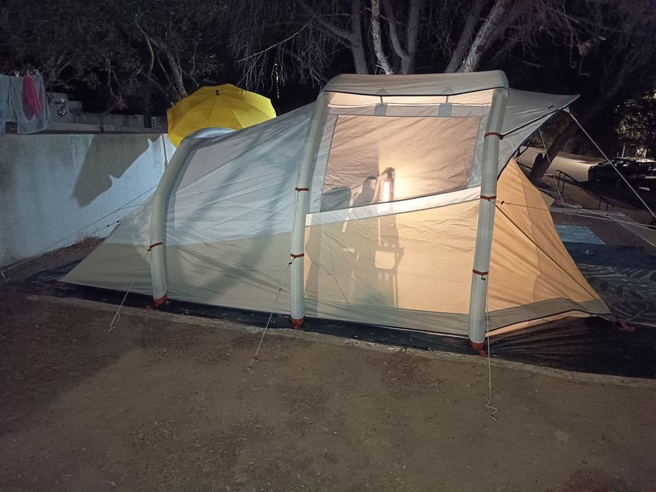 Tenda campismo insuflavel