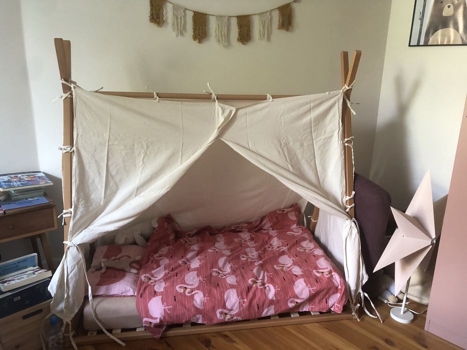 Łóżko dziecięce Tipi Kave Home Maralis