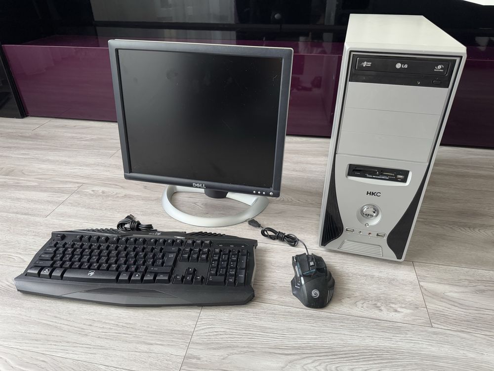 Персональний ПК, Комп’ютер, Мишка, Клавіатура, SSD-64GB/AMD-4х/8GB ОЗУ