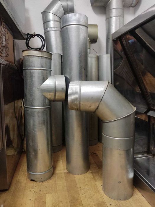 Труба витяжна оцинкована Ø 200мм