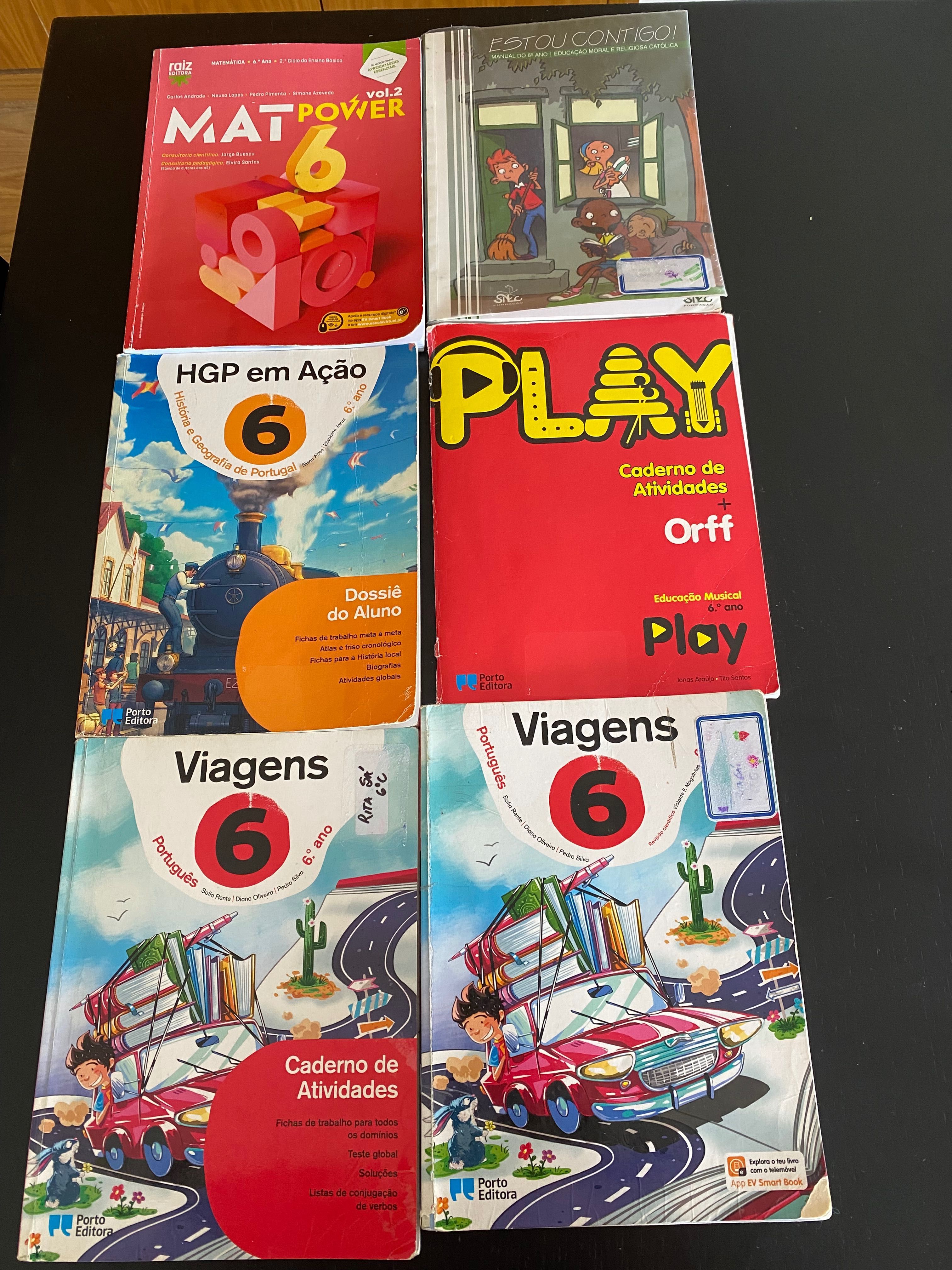 Livros Escolares 6 ano